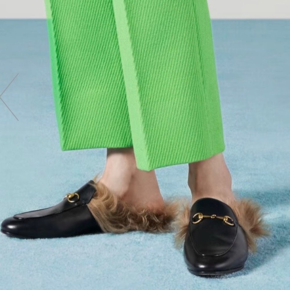 GUCCI 2015 Re-Edition Princetown Loafers *AS IS Condition*